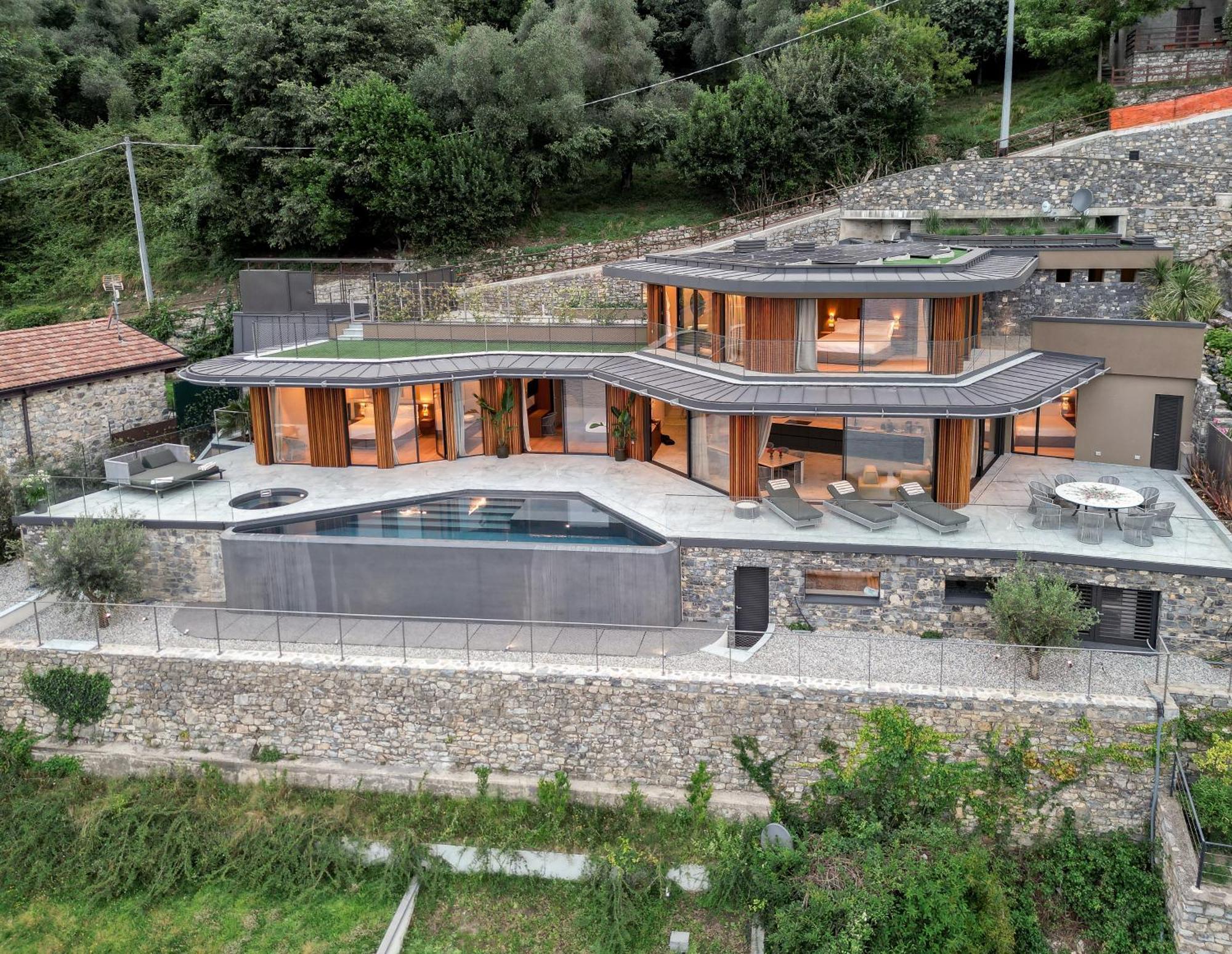 Villa Osee Lago Di Como Sala Comacina Exterior foto