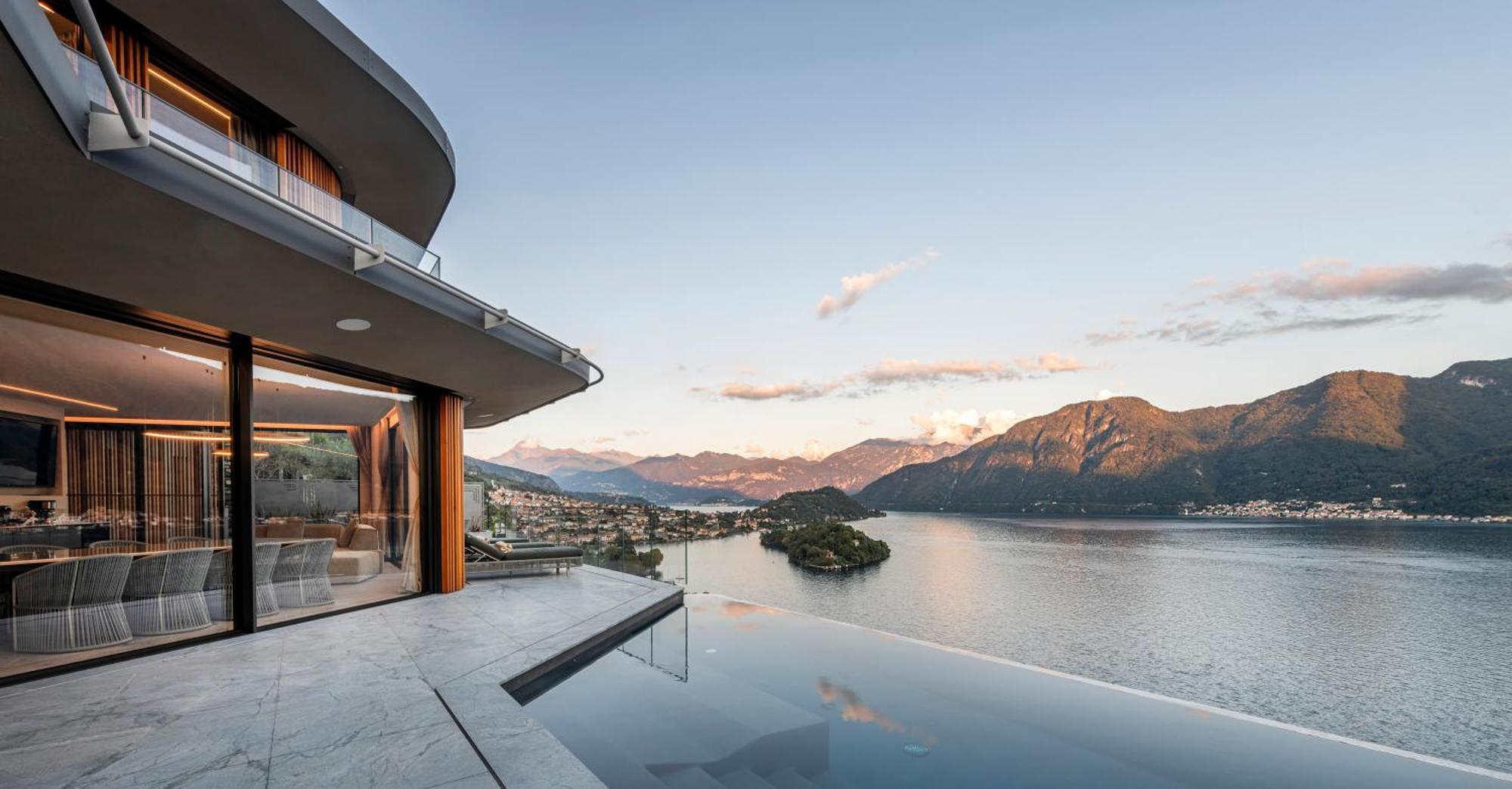 Villa Osee Lago Di Como Sala Comacina Exterior foto